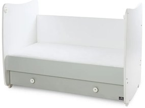 LORELLI Classic Легло-люлка 60/120 см. DREAM БЯЛО/ MILKY GREEN