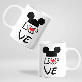 Комплект чаши за двойки - Mickey & Minnie Love 2