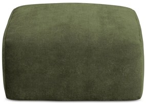 Зелена шенилова табуретка Leila – Makamii