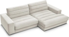 Бежов кадифен ъглов диван (десен ъгъл) Sierra – Bobochic Paris