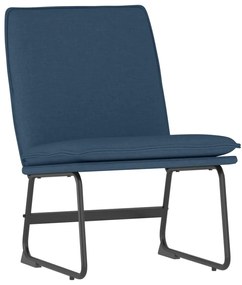 351319 vidaXL Стол шезлонг, син, 52x75x76 см, текстил