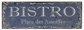 Метална табела 40x14 cm Bistro - Antic Line