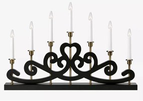 Черна коледна светлинна украса Nightfall – Markslöjd