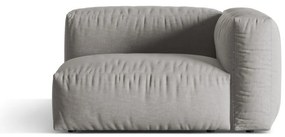 Светлосив модул за диван (десен ъгъл) Martina – Micadoni Home