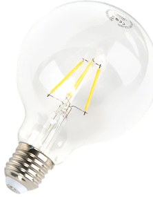 Комплект от 5 димируеми LED крушки E27 G95 5W 470lm 2700K