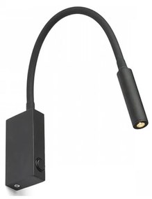 RED - Design Rendl - R12945 - LED гъвкава лампа EKE LED/3W/230V черна