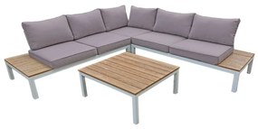 Градински ъглов диван с маса за съхранение Valentina - Garden Pleasure