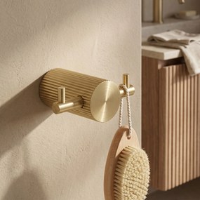 Закачалка за баня 64104A SOLO Brush Gold