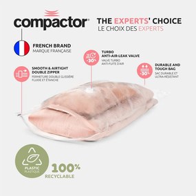 Вакуумни торбички в комплект от 2 броя Premium Valve S – Compactor