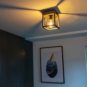 Индустриален интелигентен таванен аплик тъмно сив с Wi-Fi G95 - Cage