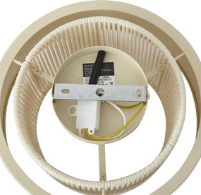 Модерна таванна лампа бежова със злато - Kora