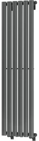 Mexen Oregon декоративен радиатор 1200 x 360 мм, 417 W, антрацит - W202-1200-350-00-66