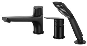 Deante BGJ_N13M - Комплект за вана със смесител JASMIN черен