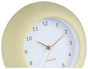 Стенен часовник ø 25 cm Tender Rib – Karlsson