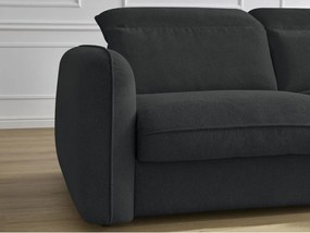 Черен диван 236 cm Achille – Bobochic Paris