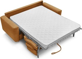 Диван за ежедневно спане/сгъваем в цвят горчица 200 cm Cocoone – Bobochic Paris