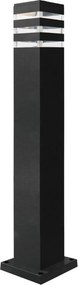 LED RGBW димируема външна лампа TEKSAS 1xE27/12W/230V 74 cm IP44 антрацит