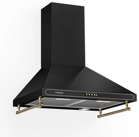 Klarstein Victoria, абсорбатор, 60 см, стенен, 630 м³/ч, LED, ретро дизайн, черен