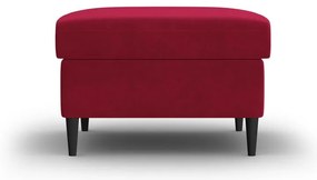 Червена кадифена табуретка Kyoto – Cosmopolitan Design