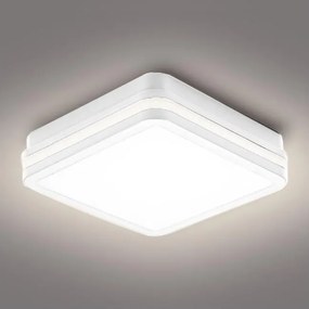 Brilagi - LED външно осветително тяло BENE LED/24W/230V 26x26 cm бяло IP54