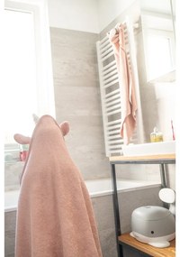 Розова памучна детска хавлия с качулка 75x75 cm Unicorn – Kindsgut