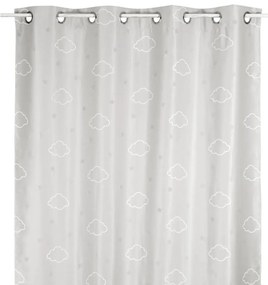 Детска светеща затъмняваща завеса atmosphera Cloud Glow, 140x250, Сив