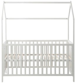 Бяло детско легло 70x140 cm - Roba