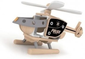 Classic world  -  Дървен конструктор - полицейски хеликоптер