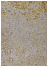 Външен килим от рециклирани влакна в цвят жълта охра 120x170 cm Dara – Asiatic Carpets