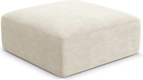 Бежова табуретка от рипсено кадифе Campi – Cosmopolitan Design