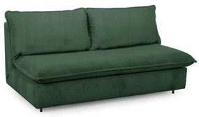 Зелен разтегателен диван от рипсено кадифе 184 cm Isadora – Bobochic Paris