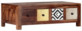 247731 vidaXL Маса за кафе, 90x50x30 см, акациево дърво масив