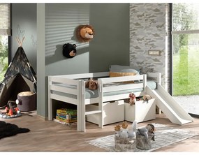 Бели чекмеджета за под детско легло 2 бр Pino - Vipack