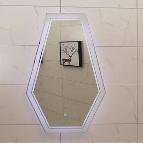 LED огледало за баня с нагревател, 60x90см, Inter Ceramic, ICL 1493