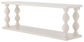 Бял на няколко нива стенен рафт 80 cm Salino – Bloomingville