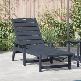 Sonata H Шезлонг Нейви син 53x162x98.5 см HDPE