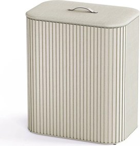 Бежов бамбуков кош за пране 2x45 l Tota Luxe – Joseph Joseph