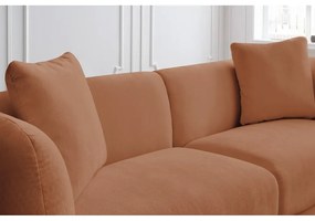 Оранжев диван 230 cm Bourbon - Bobochic Paris