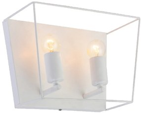 Двойна стенна лампа Maven-White