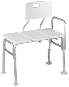 Ridder - Седалка за вана с дръжка 70x63 см бяла