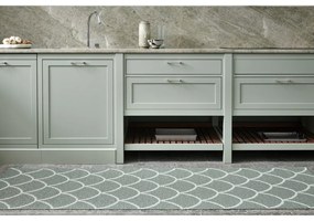 Зелен килим за открито и закрито 70x50 cm Kotte Army Sage – Pappelina