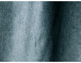 Синьо тапицирано двойно легло с място за съхранение с включена подматрачна рамка 160x200 cm Lupine – Micadoni Home