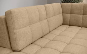 Ъглов диван Bale U-Тъмнобежов-Ляв