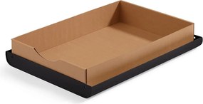 Черна котешка тоалетна 41x54,5 cm Sito Black – MiaCara