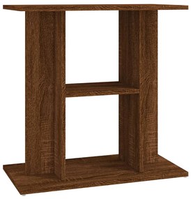 833574 vidaXL Поставка за аквариум, кафяв дъб, 60x30x60 см, инженерно дърво