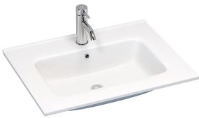 BATH DELUXE 06-060-27-11-00 - Вграден умивалник LILLESNAD 61x46 cm керамика/бял