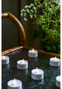 Бели светлинни декорации в комплект от 4 Lone - Sirius