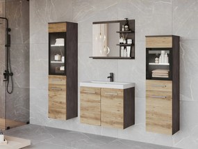 Комплект за баня Madrit I-Антрацит - Сонома