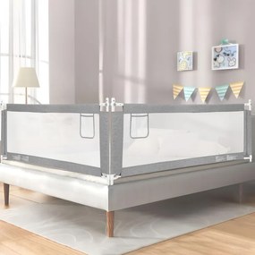 Защитна преграда за легло – налична в различни размери Šírka: 200 cm | Výška: 61 cm