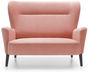 Диван Previous 2-местен-Black-Pink